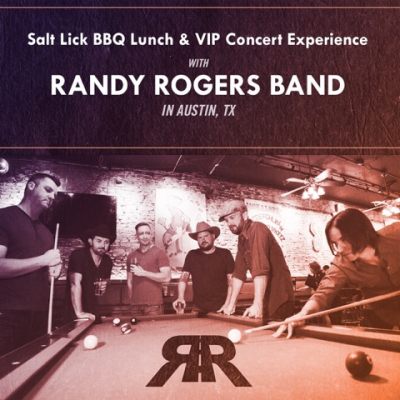 Randy Rogers Band Launches Austin,TX  “Hang Out and Have Lunch” Auction Package Benefitting The Musi