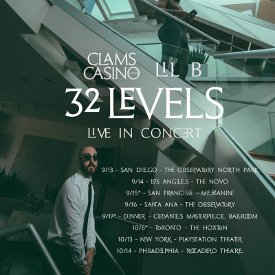 Clams Casino Announces Co-Headlining Dates With Lil B