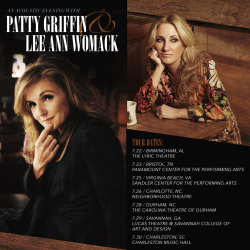 Lee Ann Womack & Patty Griffin Embark on Joint Tour, “An Acoustic Evening with Patty Griffin & Lee A