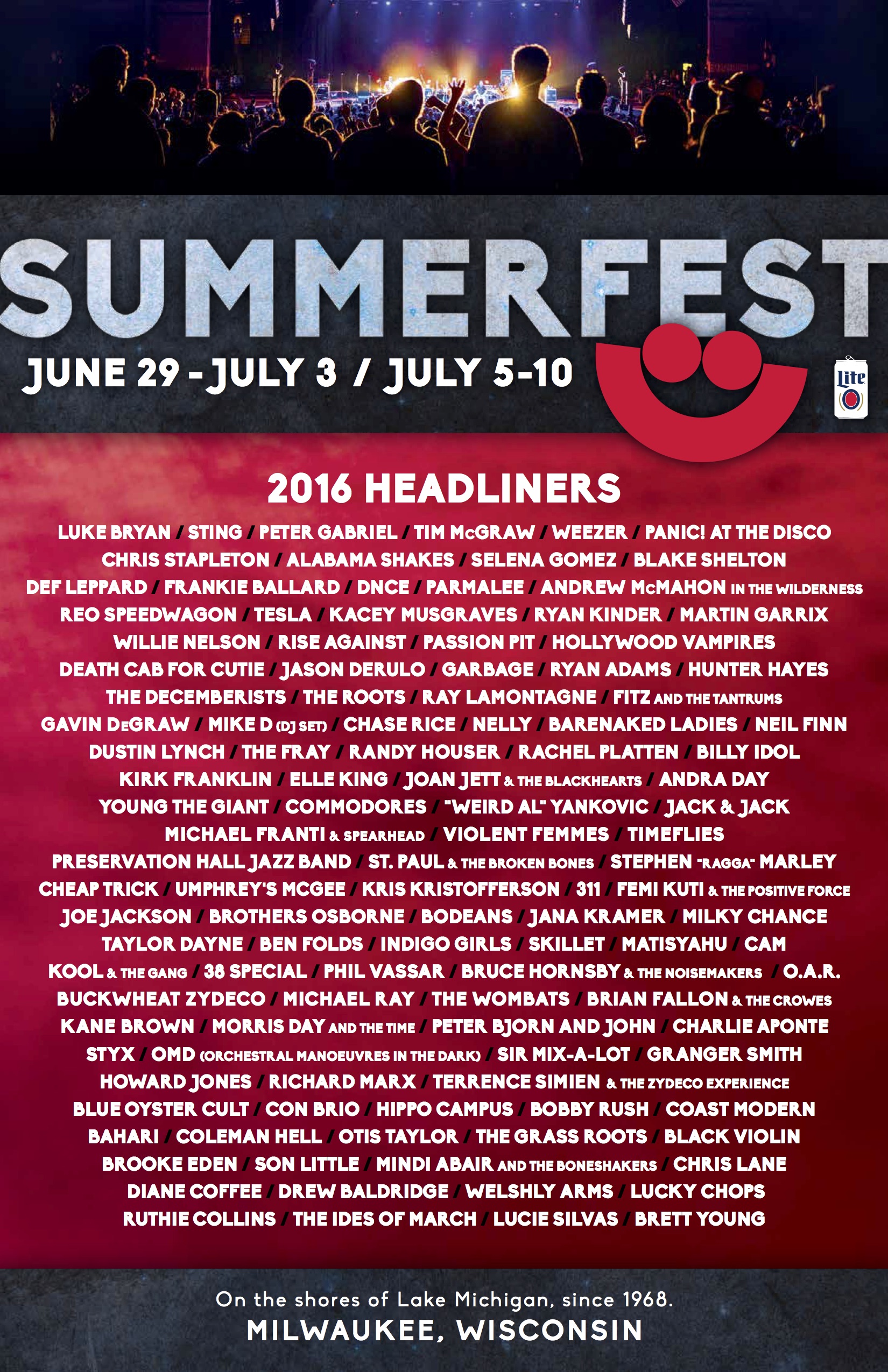 Summerfest Music Festivals Eventful