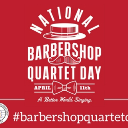Barbershop Harmony Society Celebrates 80th Anniversary with National Barbershop Quartet Day