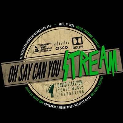 Megadeth’s David Ellefson Partners With Grammy Music Education Coalition To Host “Oh Say Can You Stream” Fundraising Event For David Ellefson Youth Music Foundation