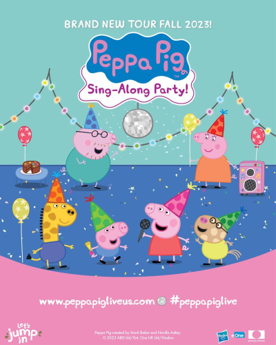 Hooray! Peppa Pig Live! Peppa Pig’s Adventure Will Visit Over 30 Cities ﻿Across The US