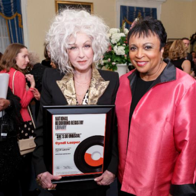 Cyndi Lauper’s ‘She’s So Unusual’ inducted into National Recording Registry/Library of Congress