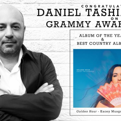 Big Yellow Dog Music’s Daniel Tashian Wins First Grammy with Golden Hour