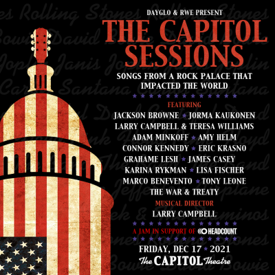 RWE Partners And Dayglo Presents The Capitol Sessions: Songs From A Rock Palace That Impacted The World An All-Star Jam To Benefit Headcount