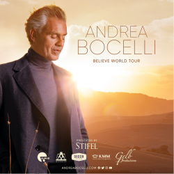 Andrea Bocelli to Perform with Top Orchestras in the U.S. On Believe North American 2021 Tour