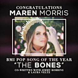 “The Bones” Wins Song Of The Year At 2021 BMI Pop Awards