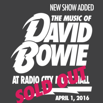 David Bowie Tribute - Radio City Music Hall (NYC)