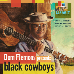 The American Songster Dom Flemons Explores History of the American West With Collection of African American Cowboy Songs