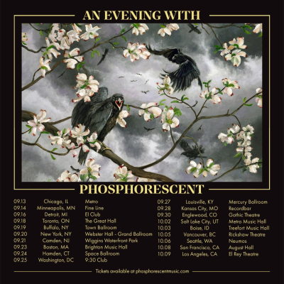 Phosphorescent Announces North American Fall Tour Behind “Beautiful, Thoughtful” (NPR Music) New Album ‘Revelator’