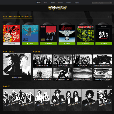 Expert Curated X5 App ‘‘Hard & Heavy” Explores The World Of Rock - From Hendrix To Nirvana