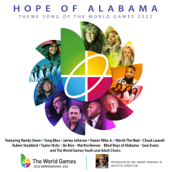 The Music Of The World Games Releases “Hope Of Alabama,” The Official Theme Song Of 2022 World Games