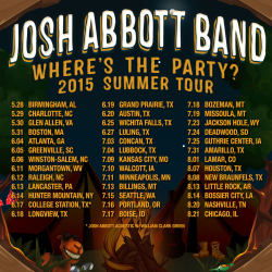 Josh Abbott Band Kicks Off Biggest Tour Ever, Hitting 24 States