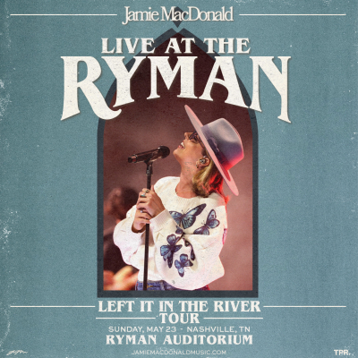 Jamie MacDonald To Make Headline Debut At Nashville’s Famed Ryman Auditorium On May 23, 2027