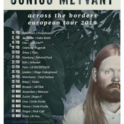 Junius Meyvant Brings Guaranteed Rapturous Live Show (Rolling Stone) Across Europe This Month