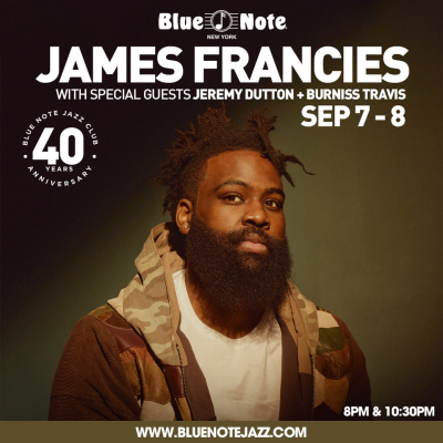 Jazz Sensation James Francies To Perform First Headlining Shows At Blue Note Jazz Club