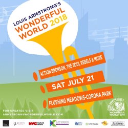 Fifth Annual Louis Armstrong’s Wonderful World Festival set for Saturday, July 21
