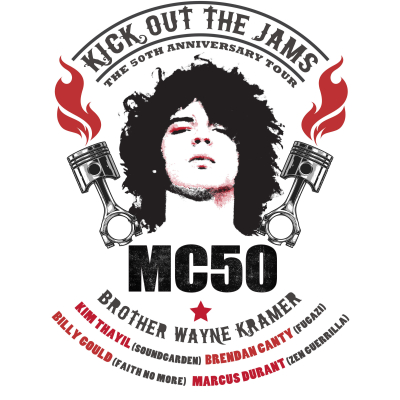 MC5 Supergroup MC50 Announces Support for Kick Out The Jams: The 50th Anniversary Tour