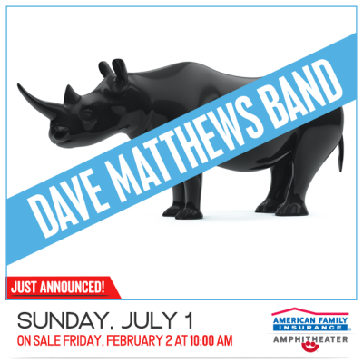 Dave Matthews Band to Headline Summerfest on July 1
