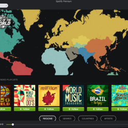 X5 Navigate “Music Of The World” with Interactive Map In X5’s Newest Spotify App