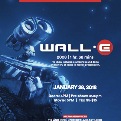Washington Heights Wonder Theater The United Palace To Screen WALL-E; Celebrates New Sound System