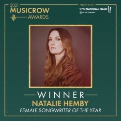 Natalie Hemby Named 2021 Music Row Awards ﻿Female Songwriter Of The Year