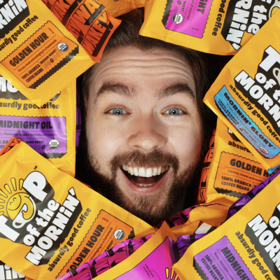 Global Entertainer and Philanthropist Jacksepticeye Introduces ﻿Top of the Mornin’ Coffee Brand