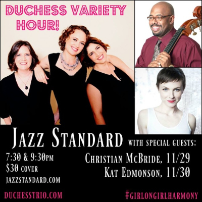 Hard-Swinging NYC Vocal Trio Duchess To Deliver Harmonies And Hijinks At First-Ever Duchess Variety