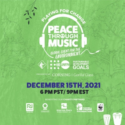 Playing For Change And The United Nations “Peace Through Music: A Global Event For The Environment” Adds Musicians To Its Dec 15 Event