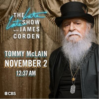 At 82, Louisiana Swamp Pop Music Hero Tommy McLain To Make Late Night Television Debut on The Late Late Show with James Corden, November 2
