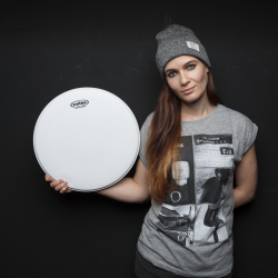Evans Drumheads Welcomes Rising Star Anika Nilles To The Artist Family