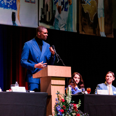 NBA Legend Chris Bosh Inducted Into Texas Sports Hall Of Fame