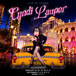 Cyndi Lauper Announces 2027 Dates At The Colosseum At Caesars Palace