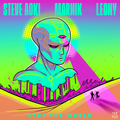 Steve Aoki x Marnik x Leony – “Stop The World”
