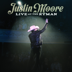 Justin Moore Announces ‘Live At The Ryman’ Due Sept. 25 Via The Valory Music Co.