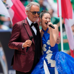 Maestro Andrea Bocelli and EJAE Perform DNA, the Official FIFA World Cup 2026™ Anthem at World Cup Opening 2026™ Ceremonies