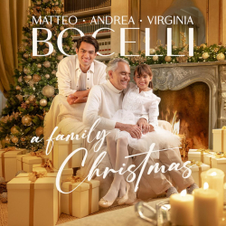 Andrea, Matteo And Virginia Bocelli Present Their First Album Together A Family Christmas