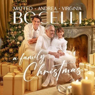 Andrea, Matteo And Virginia Bocelli Come Together For Their First Album Together A Family Christmas