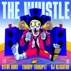 Multi-Platinum Artists Steve Aoki & Timmy Trumpet Revamp Iconic DJ Aligator Club Smash to Unleash a Brand-New Banger, “The Whistle”