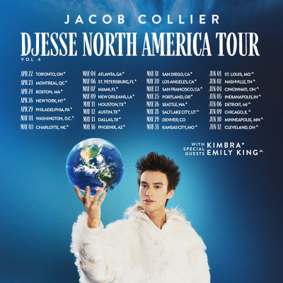 Jacob Collier Announces Djesse Vol. 4 Headlining Tour For Spring 2024