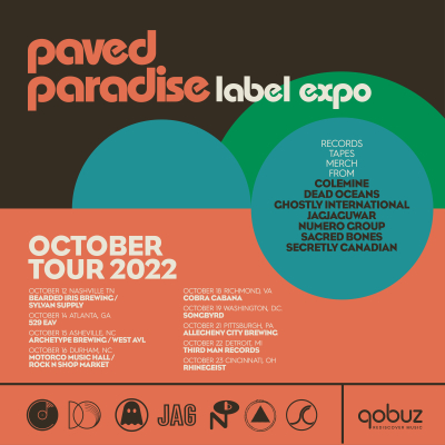 Paved Paradise Announces Third Edition of Traveling Record Label Expo, Returning To The East Coast & Midwest From Oct 12-23