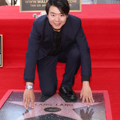 World-Renowned Classical Pianist Lang Lang Honored With Star On The Hollywood Walk Of Fame