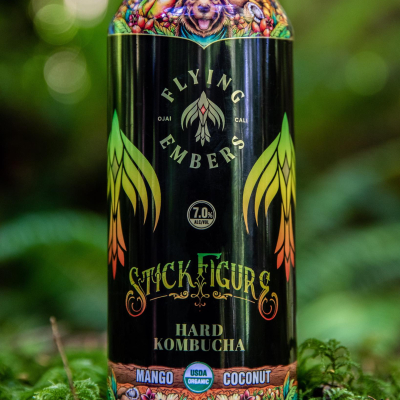 Flying Embers And Stick Figure Announce Collaboration Hard Kombucha