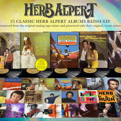 Herb Alpert Catalogue Confirmed For World Wide Re-Issue: 25+ Albums Remastered And Available Septemb