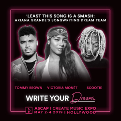 Music Creators Behind The Year’s Chart-Toppers, Grammy Winners And Platinum Hits Set To Inspire At ASCAP I Create Music Expo 2019