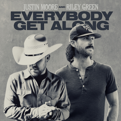 Justin Moore and Riley Green Playfully Dig Into Differences on “Everybody Get Along”