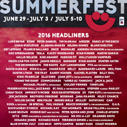 Summerfest Announces 2016 Grounds Stage Headliners