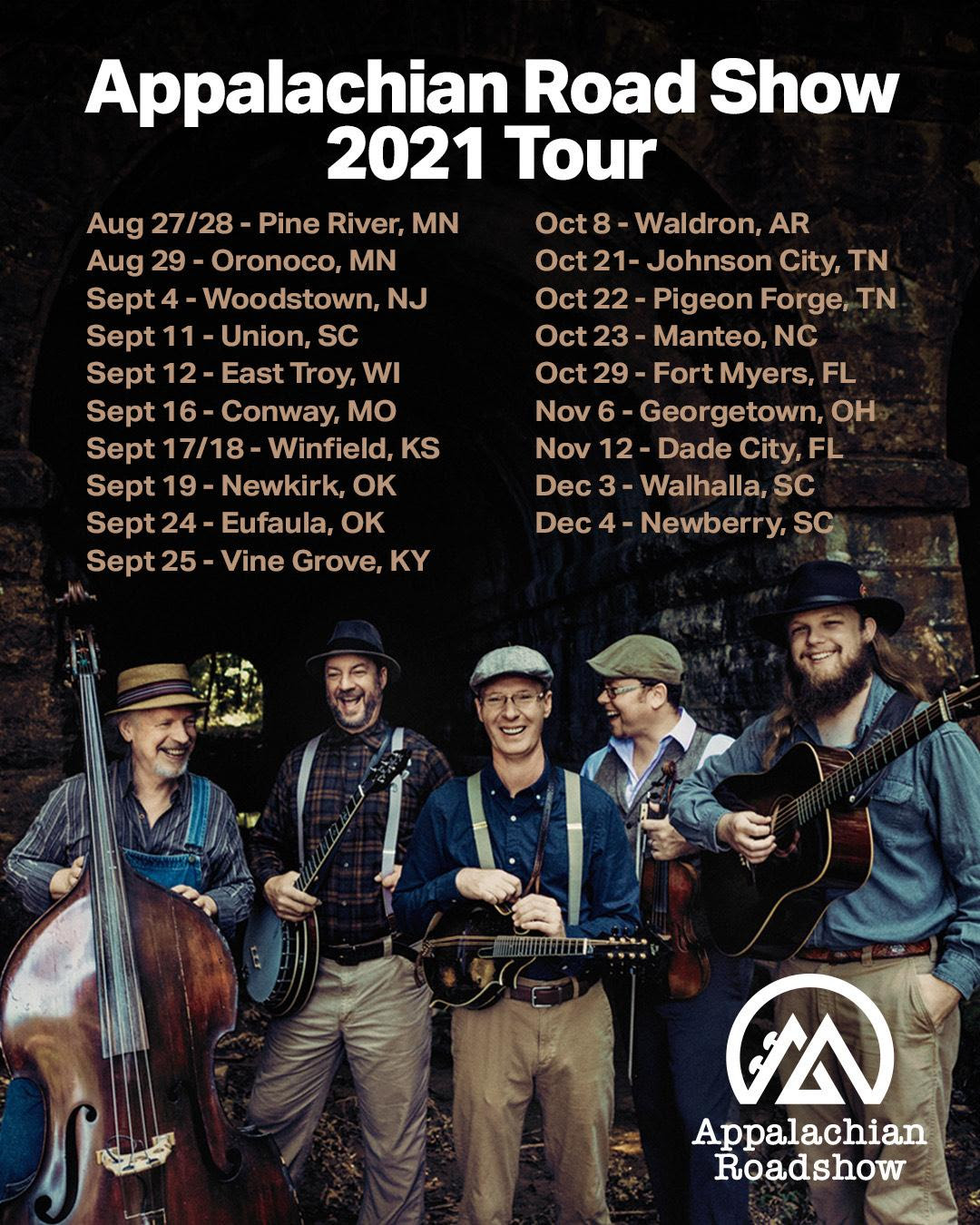 Appalachian Road Show Announces 2021 Fall Tour With 10+ Festival Stops