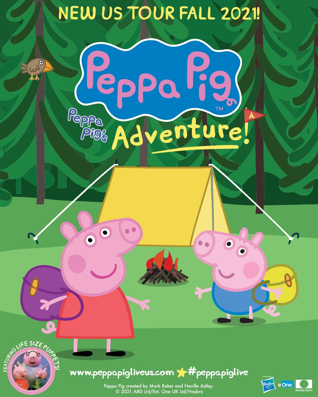 Peppa Pig Live! Peppa’s Big Adventure Press Page | Shore Fire Media